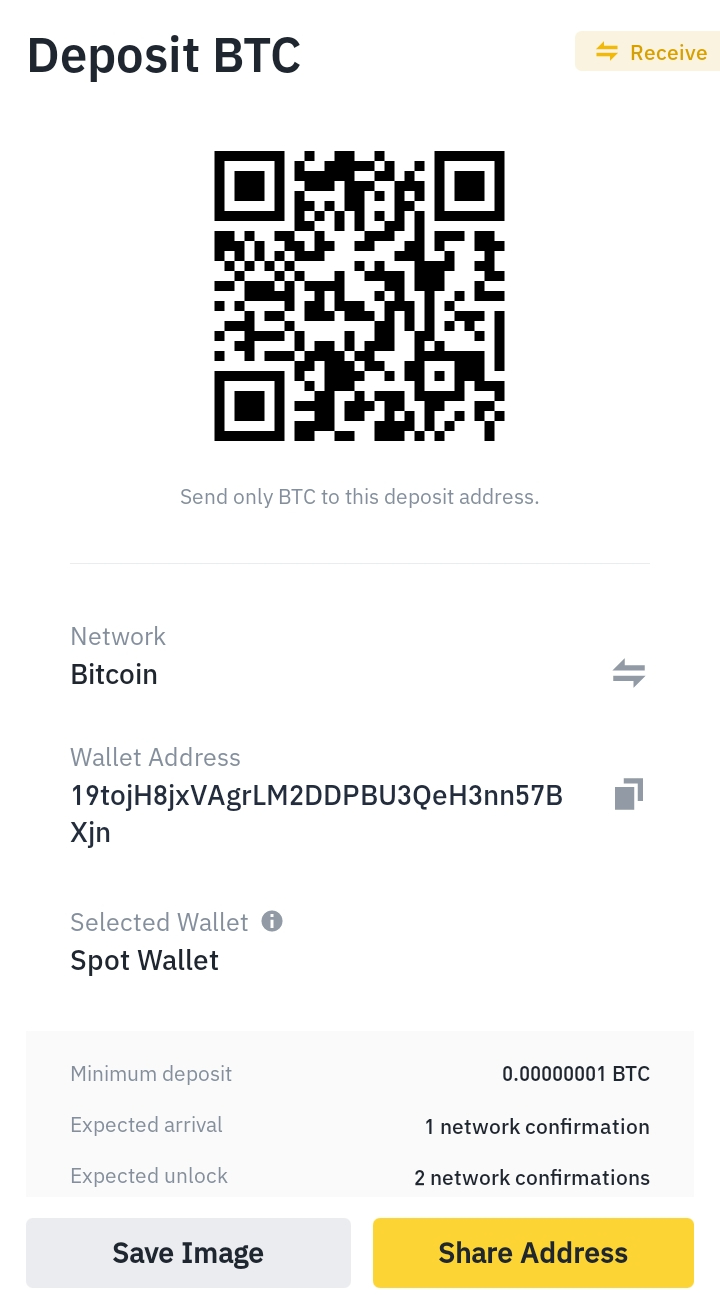 Binance Spot Wallet (Nigeria) — Monierate