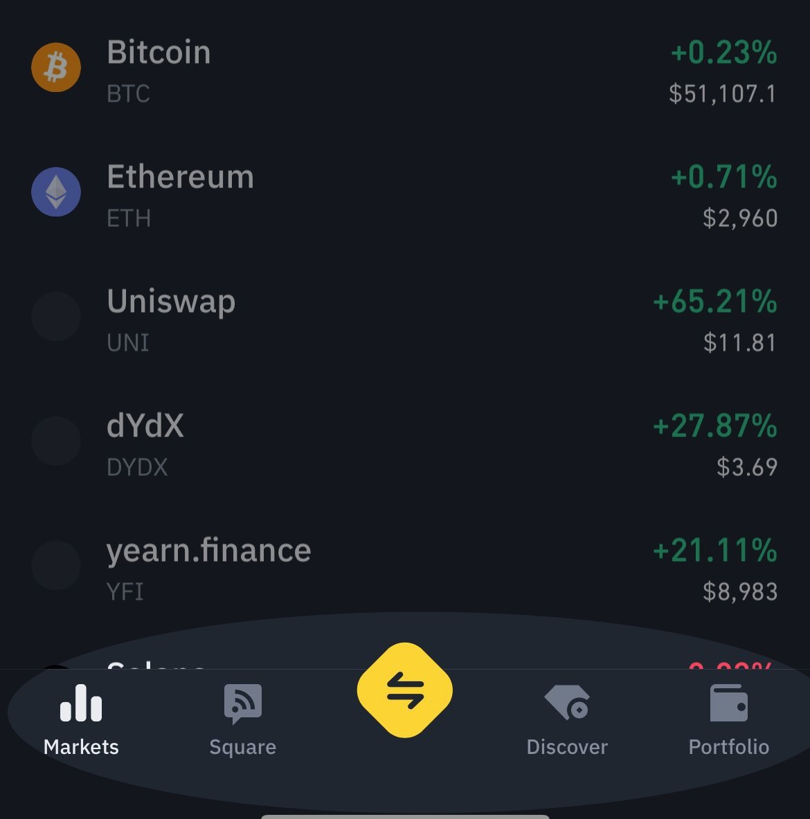 Binance Lite iOS