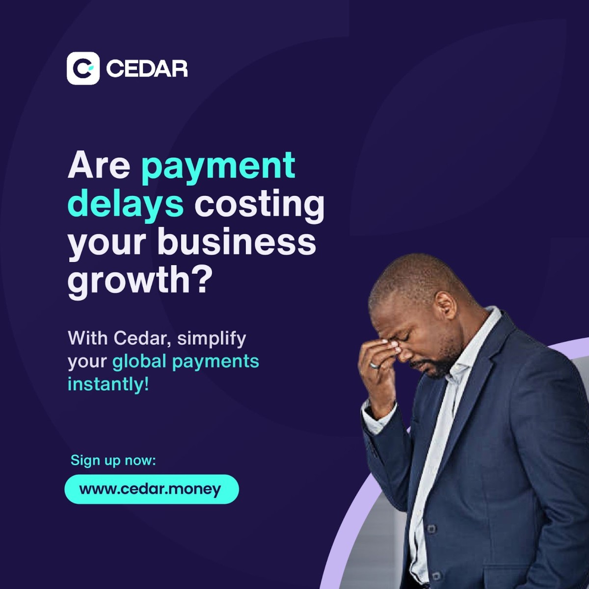 Cedar - Payment is delaying